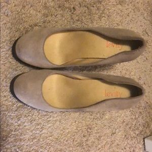 Never worn suede heels